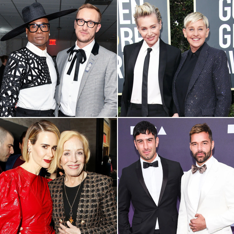   Casais gays poderosos de Hollywood