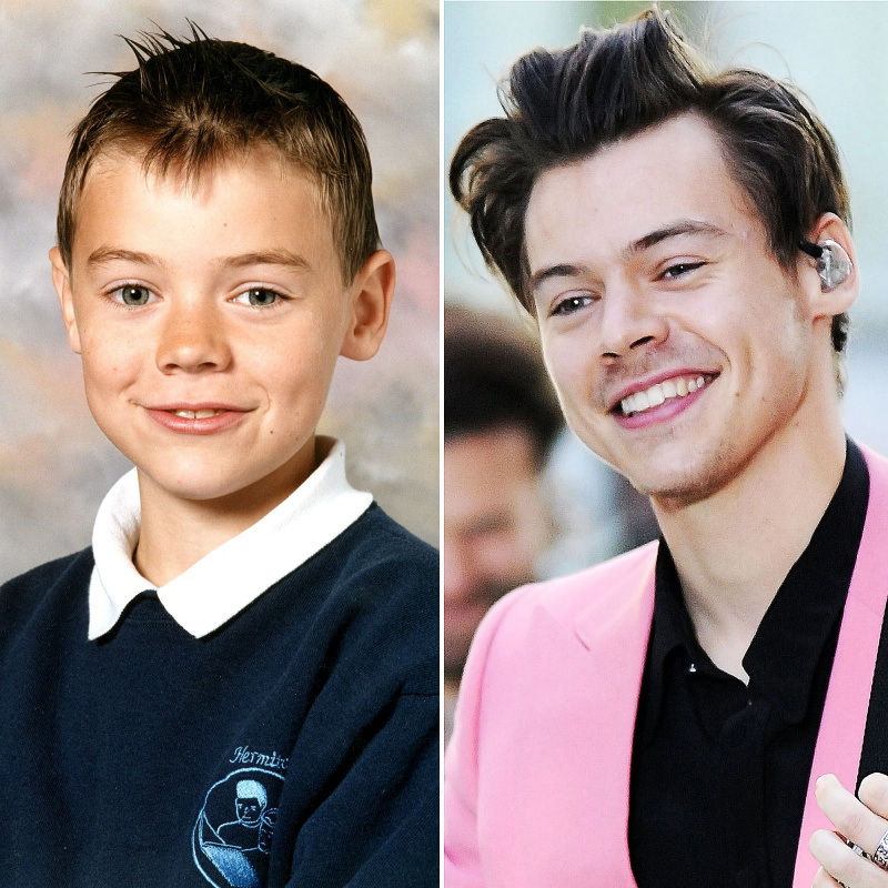 Estilos de Harry através dos anos