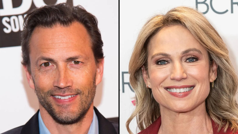   Andrew Shue detalhado'Happy Ending' With Amy Robach 1 Year Before Scandal