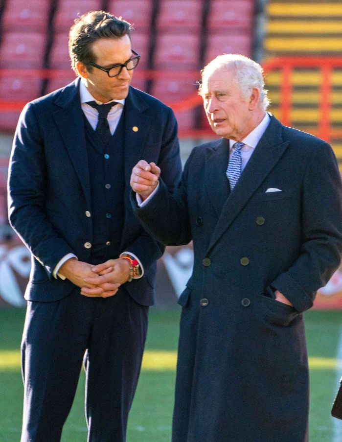   Rei Charles III e Duquesa Camilla Conheça Ryan Reynolds 3