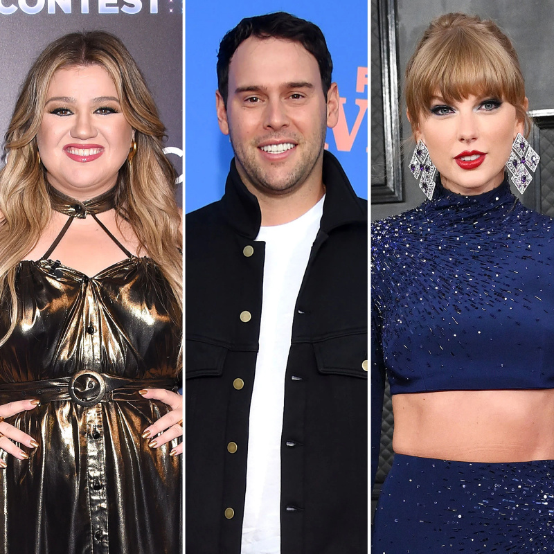 Kelly Clarkson afirma que Scooter Braun se ofendeu quando ela incentivou a genial Taylor Swift a regravar seus álbuns
