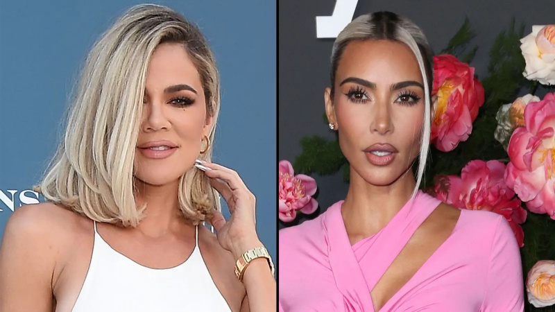 Khloe Kardashian trolls Kim Kardashian por postar uma foto retrô dela e Chicago: 'Isso foi apenas porque foi com o seu feed'