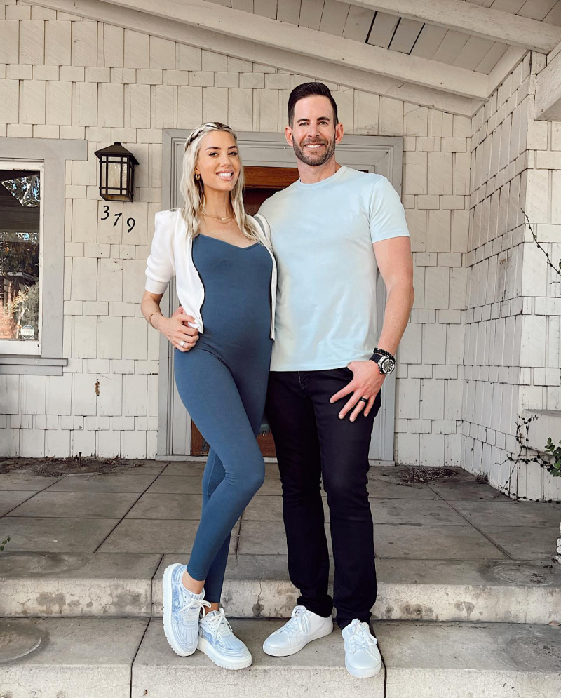   Grávida Heather Rae Young fica 'trêmula' com o novo ultrassom do bebê com o marido Tarek El Moussa: Foto