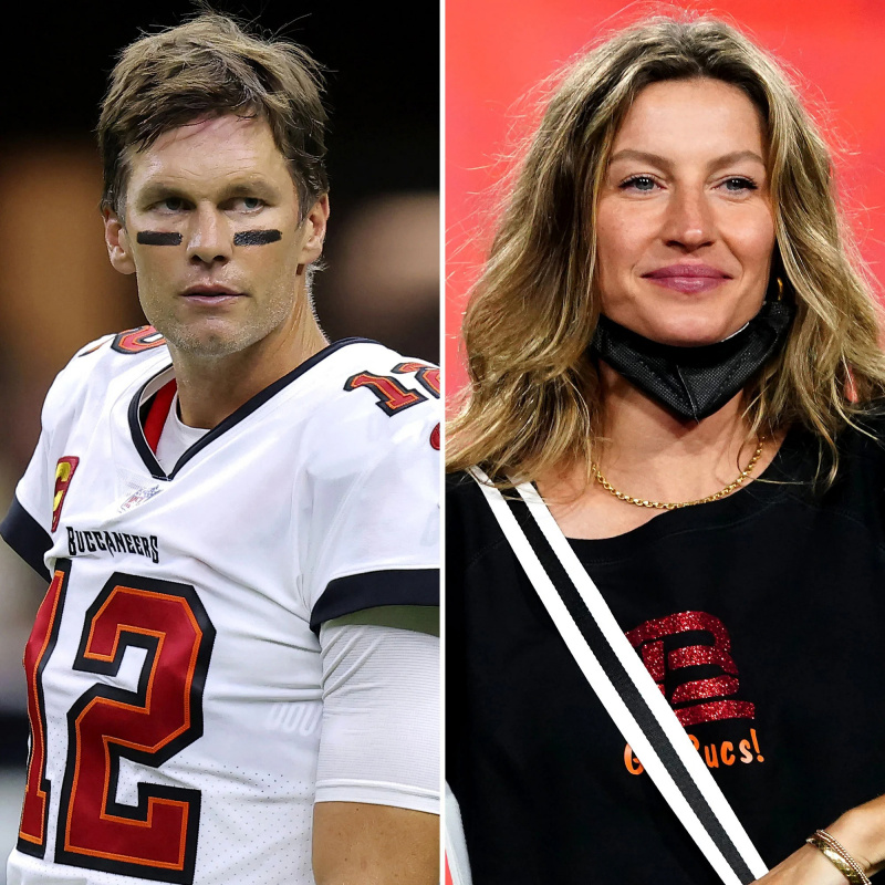 Tom Brady é visto no casamento de Robert Kraft sem Gisele Bündchen depois de contratar advogados de divórcio