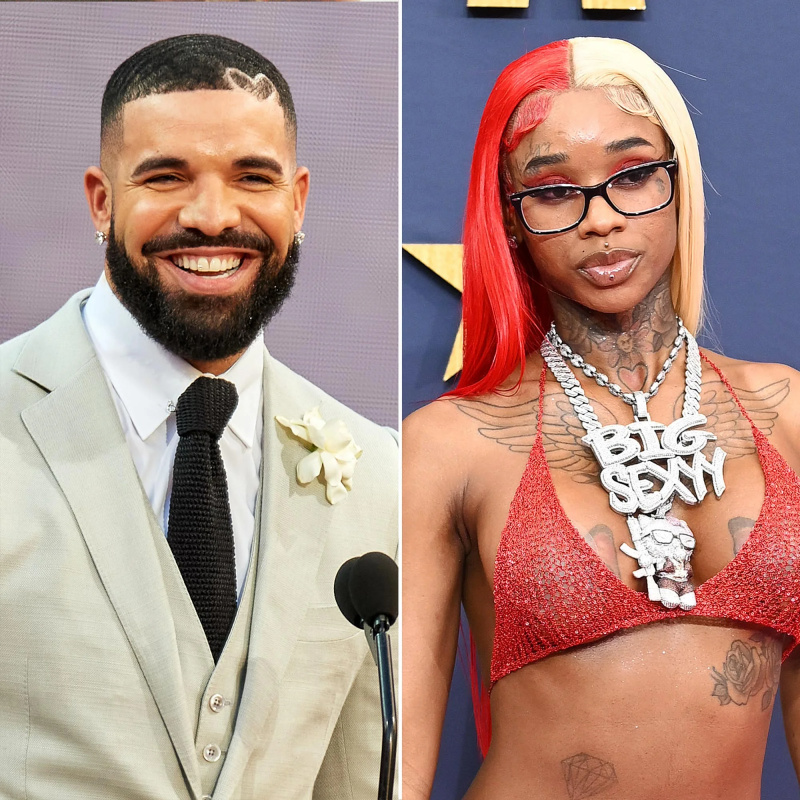   Drake chama Sexyy Red de sua legítima esposa enquanto se abraça nos bastidores 334