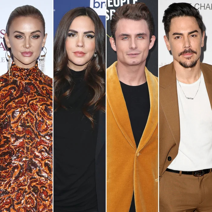   Lala Kent, Katie Maloney e James Kennedy aplaudem a declaração de Tom Sandoval após o caso de Raquel Leviss:'Where's Ariana's Apology?'