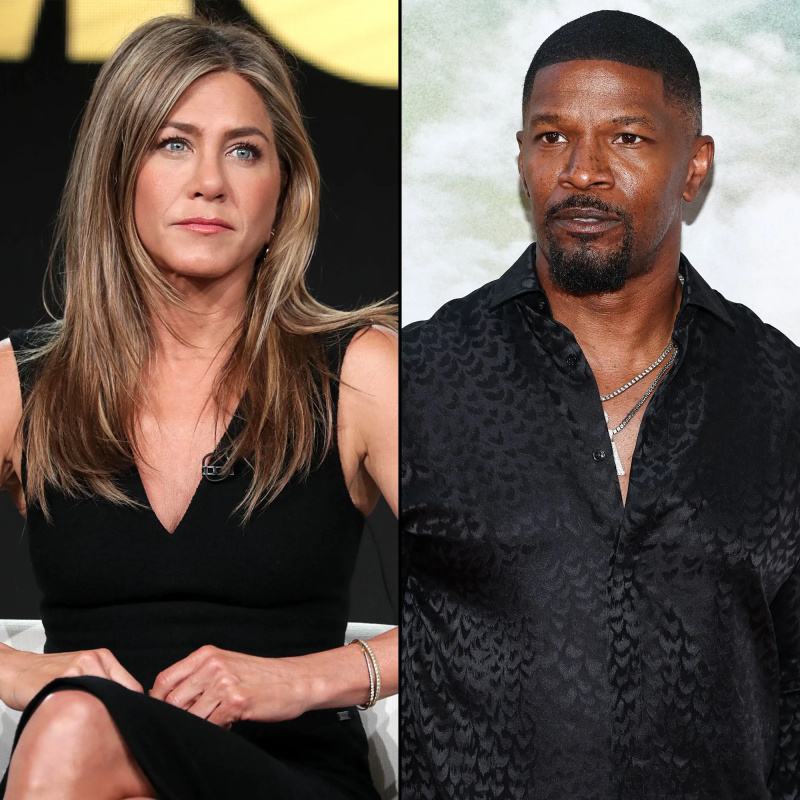  Jennifer Aniston condena o anti-semitismo depois de aparentemente 'gostar' da mensagem de 'amigos falsos' de Jamie Foxx