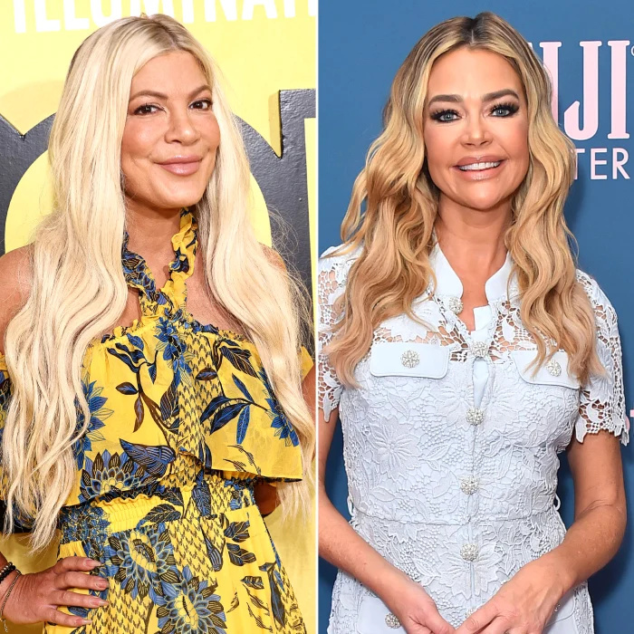 Tori Spelling se inscreve na conta OnlyFans de Denise Richards - e envia $ 400 em gorjetas