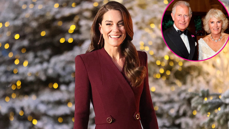 Princesa Kate faz reverência ao rei Charles III e à rainha consorte Camilla no concerto anual de Natal real