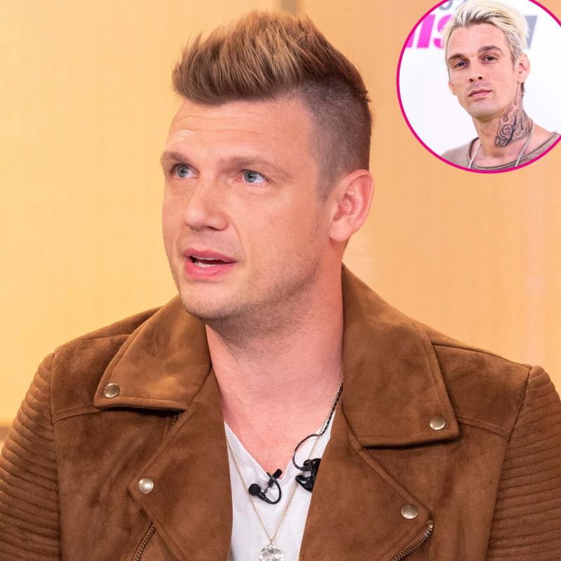Nick Carter pula entrevista com os Backstreet Boys para 'razões de família' após a morte do irmão Aaron Carter
