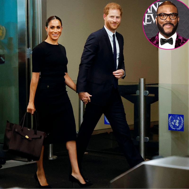 Príncipe Harry e Meghan Markle revelam por que escolheram Tyler Perry como padrinho da filha Lilibet