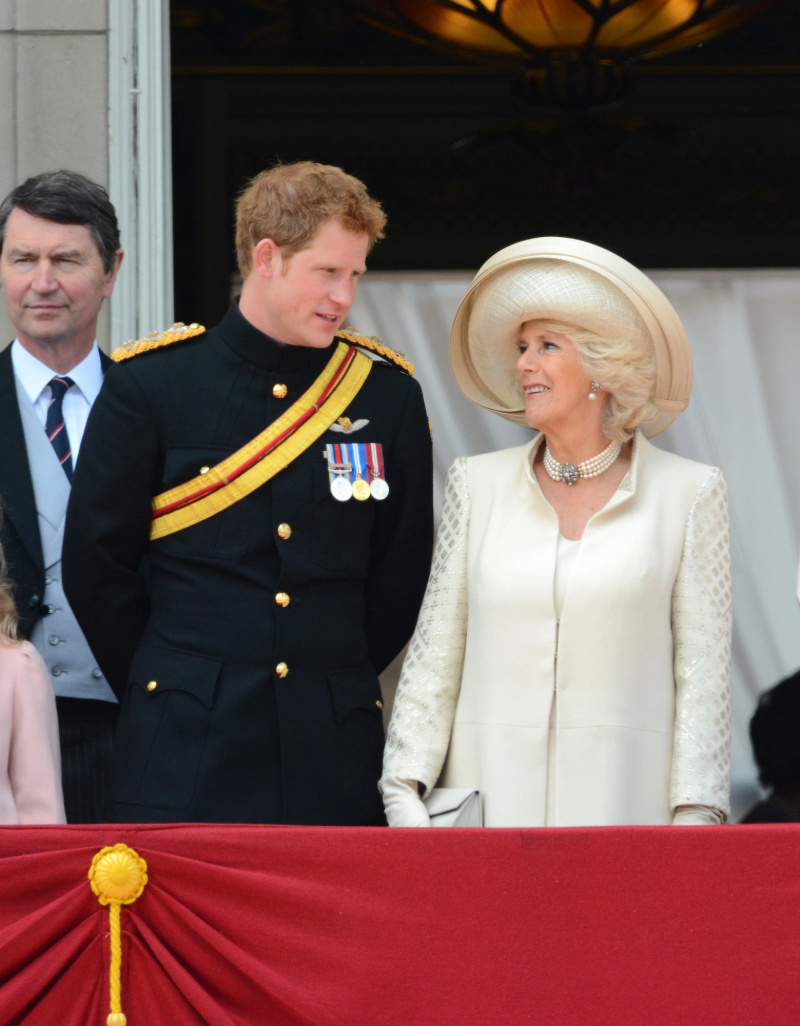 Príncipe Harry's Ups and Downs With Stepmom Queen Consort Camilla Through the Years
