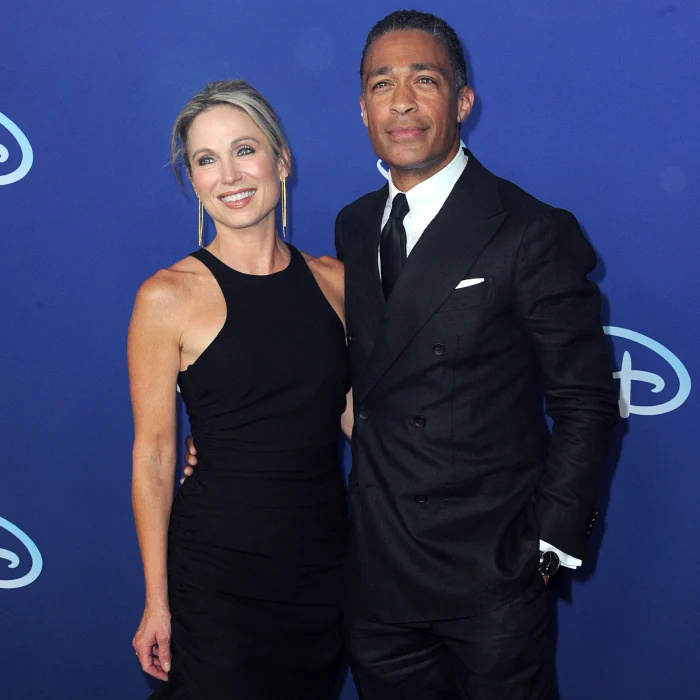   Casado'Good Morning America’ Anchors Amy Robach and T.J. Holmes Spotted Getting Cozy
