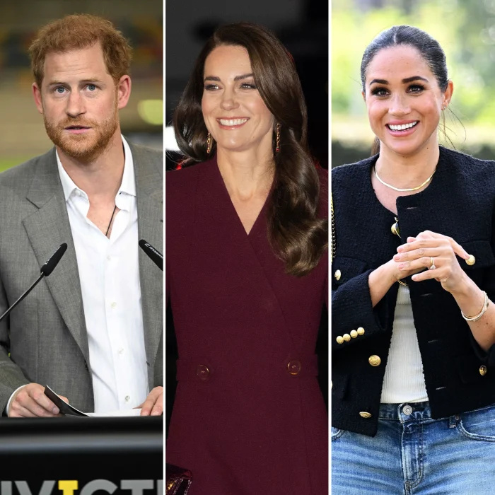   Como o palácio se sente sobre o príncipe Harry vazar princesa Kate e Meghan Markle's Texts