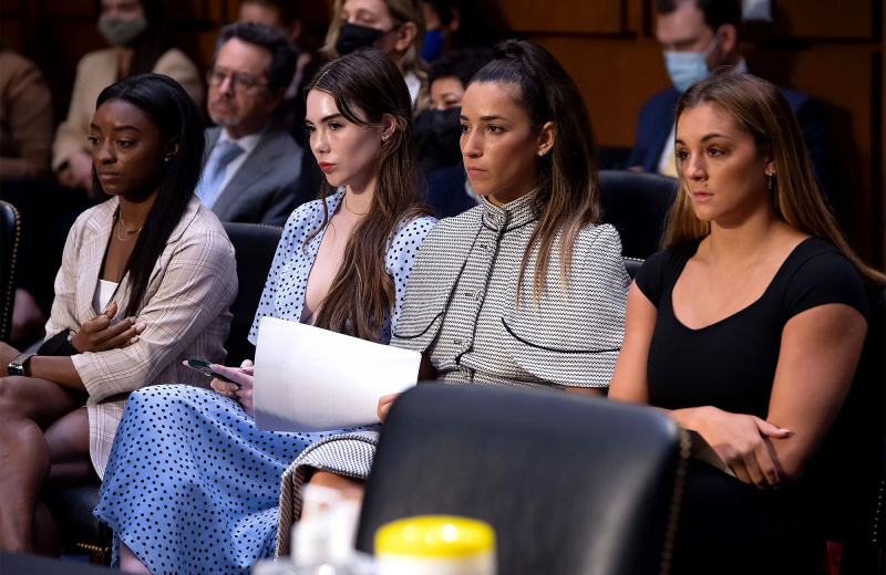 Aly Raisman, Simone Biles e mais ginastas da equipe dos EUA testemunham, Slam FBI's 'Inaction'