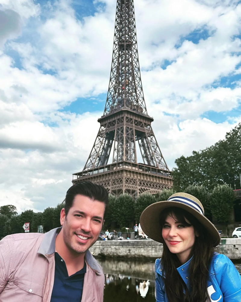   Jonathan Scott e Zooey Deschanel fazem viagem romântica para Paris após o noivado