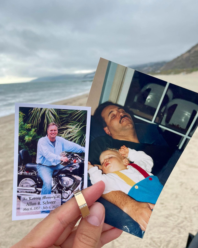 Erich Schwer compartilha homenagem ao falecido pai Allan após o encontro de Gabby Windey na cidade natal 2