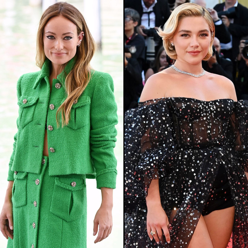 Olivia Wilde Eu contratei Florence Pugh Aja Não se preocupe, querida, não poste