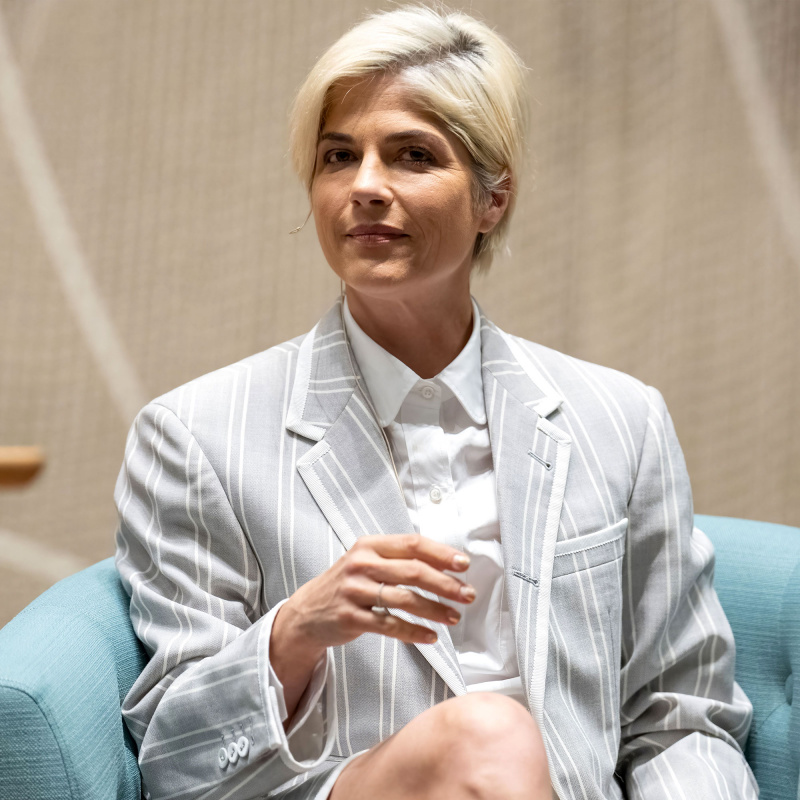 Pronto para Jive! Selma Blair junta-se'DWTS' Season 31 Amid MS Battle