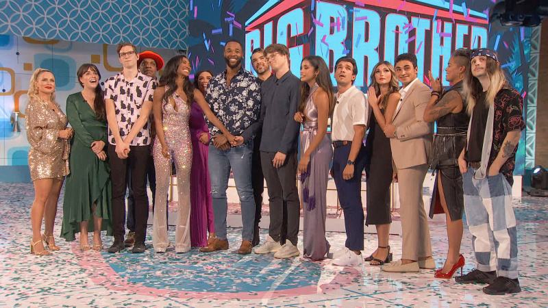 Elenco Taylor Hale, vencedor da 24ª temporada de Big Brother, em sua vitória histórica