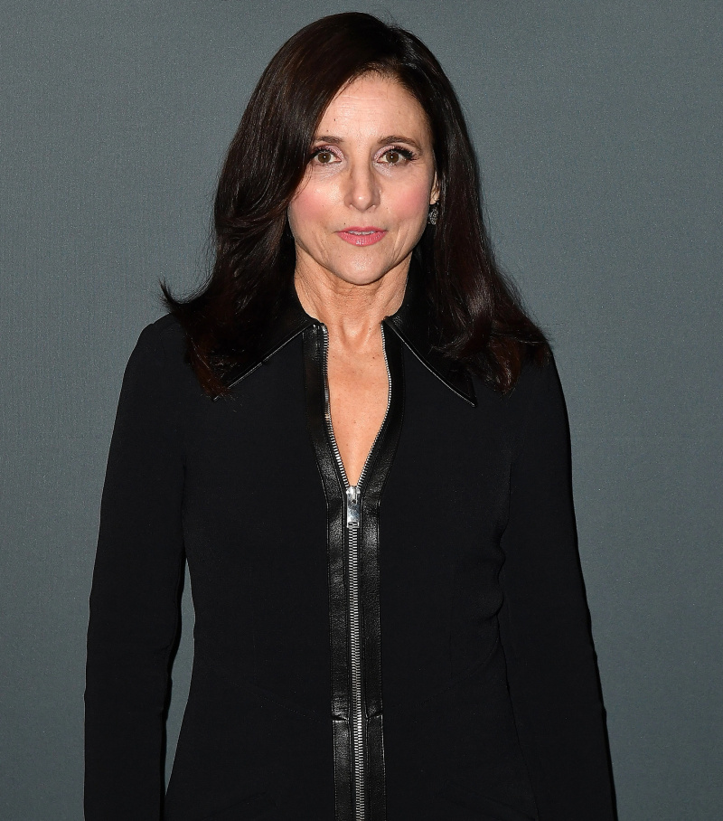   Julia Louis-Dreyfus relembra perda de gravidez 'devastadora' quando ela tinha 28 anos