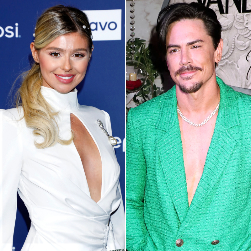 Raquel Leviss usa colar de relâmpago em 'Regras de Vanderpump' antes de seu romance com Tom Sandoval vir à tona