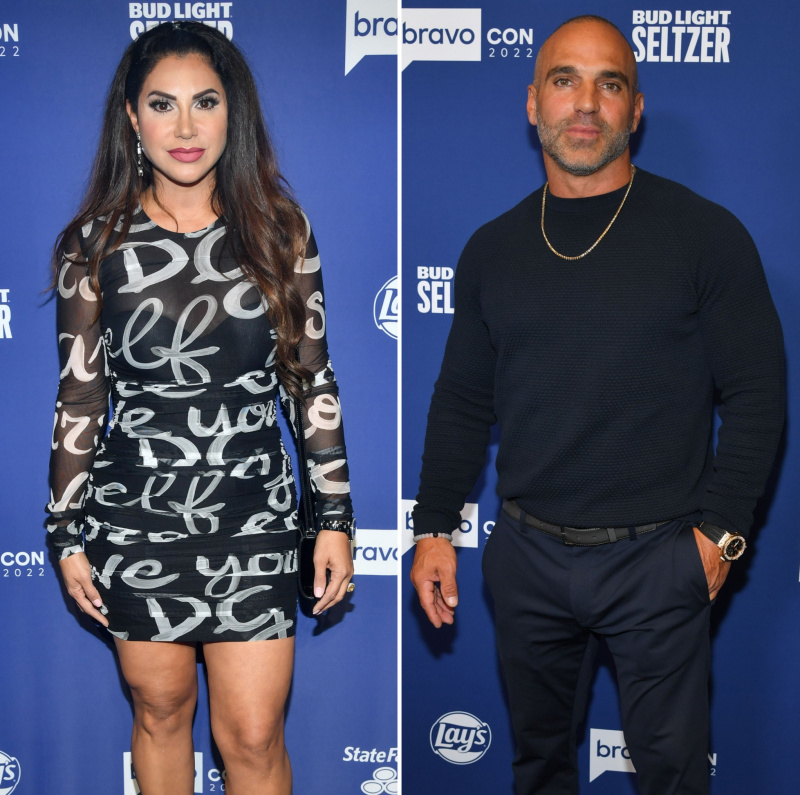Jennifer Aydin aparentemente joga uma bebida em Joe Gorga depois de afirmar que ele 'se arrependeria' de pular o casamento de Teresa Giudice