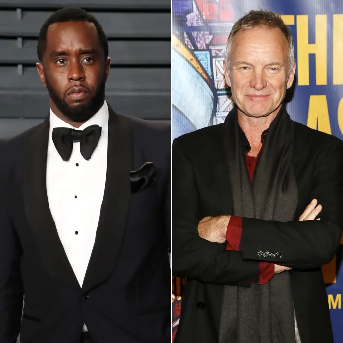   Diddy diz que ainda paga Sting 5K por dia para provar cada respiração que você faz sem permissão