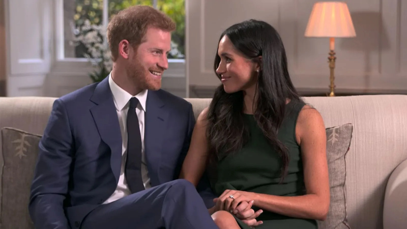   Meghan Markle compara entrevista de noivado do príncipe Harry a um reality show orquestrado