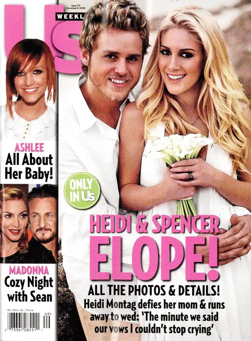   Speidi faz 10 anos Heidi Montag Spencer Pratt Us capa semanal