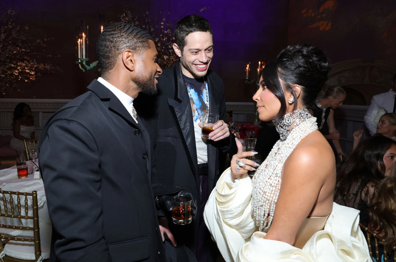   Usher Pete Davidson e Kim Kardashian 2023 Met Gala