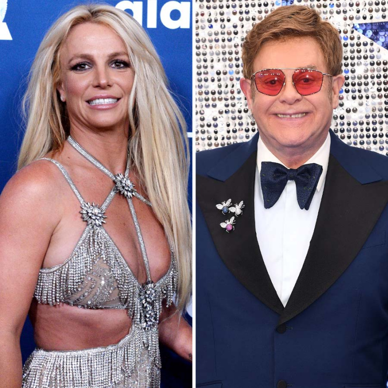   Britney Spears se junta a Elton John Tiny Dancer Duet Ouça