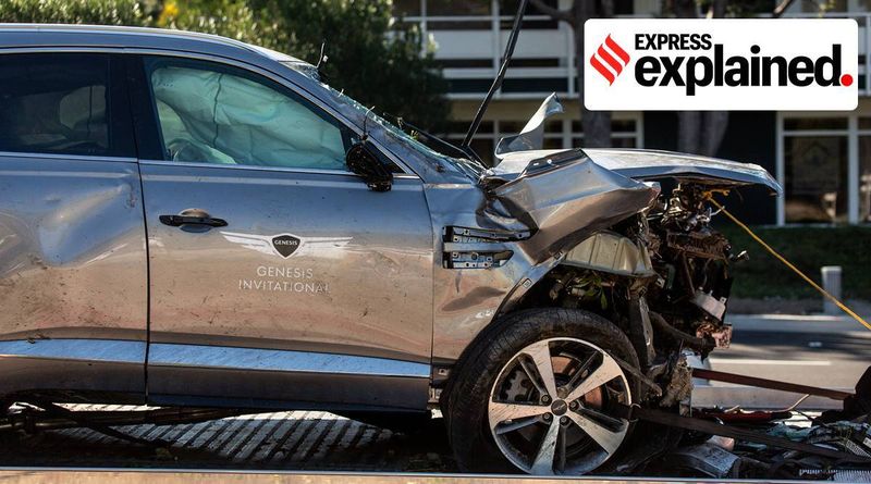 Explicado: Aqui está o que o último relatório de acidente de carro de Tiger Woods revela
