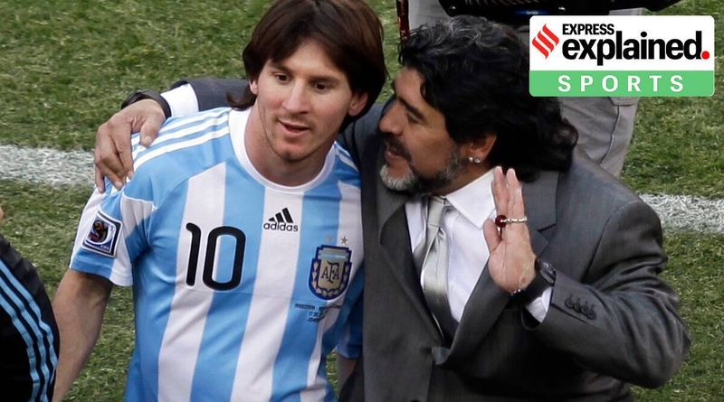 Messi, Maradona, Maradona, morto, que é grater messi maradona