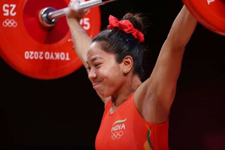 Jogos Olímpicos de Tóquio 2020, mirabai chanu, mirabai chanu ganha modelo de prata, primeira medalha indiana nos Jogos Olímpicos de Tóquio