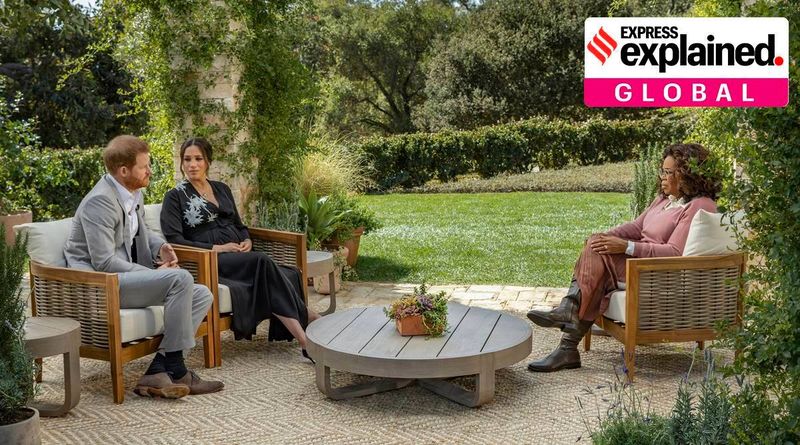 meghan markle, príncipe harry, oprah winfrey, sussexes oprah, meghan markle bullying row, meghan markle processo de privacidade, princesa diana, expresso indiano