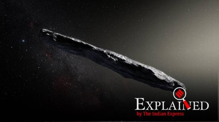 NASA, Oumuamua, objeto interestelar, sistema solar, nave espacial, nave espacial perto da terra, OVNI, notícias espaciais, expresso indiano
