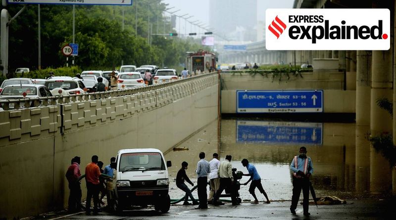 Explicado: por que as enchentes são um problema para Gurgaon todas as monções