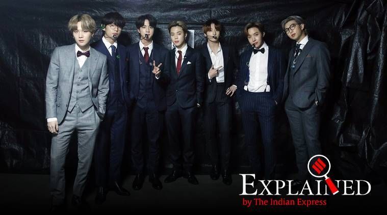 querida turma de 2020 bts, BTS, K-pop, banda de K-pop BTS, canções de BTS, banda de BTS, Express Explained, Indian Express