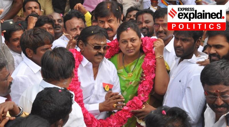 Por que a esposa do capitão Vijayakanth, Premalatha, está contestando do eleitorado de Virudhachalam?