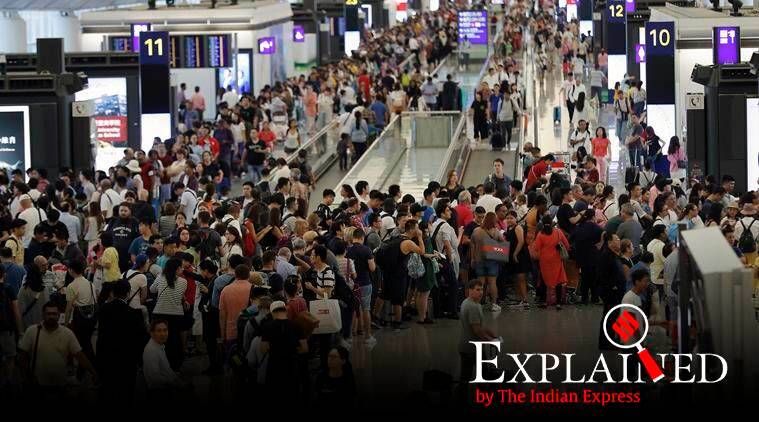 cathay pacific, cathay pacific airlines, cathay pacific hong kong protests, hong kong protest, hong kong extradition bill, hong kong extradition bill, hong kong protesters, world news, Express Explained, Indian Express