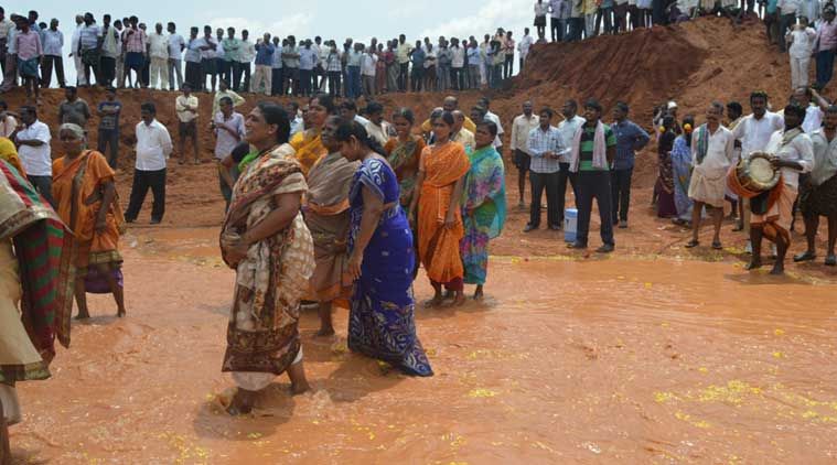 Os rios Godavari e Krishna se interligam: quando dois rios se encontram