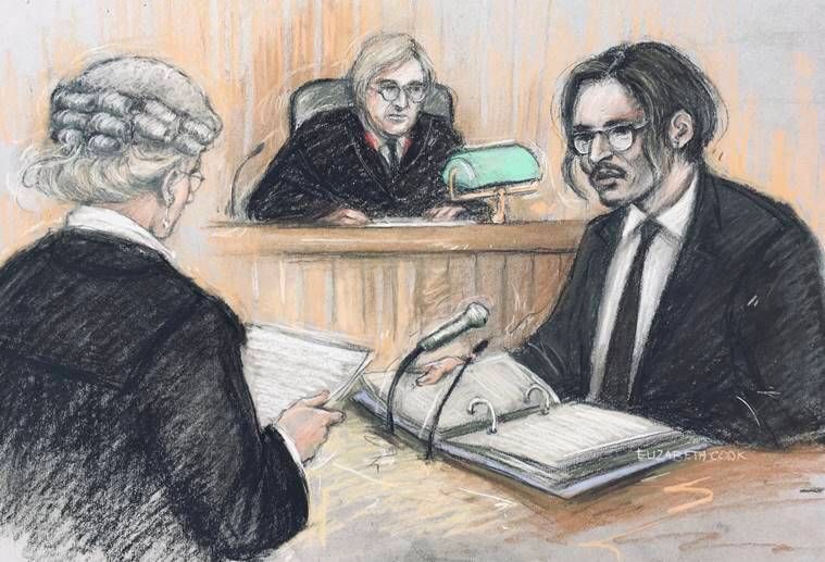 johnny depp, amber rose, johnny depp amber rose disputa legal explicada, johnny depp processa o sol, johnny depp assault, amber rose caso de difamação, expresso indiano