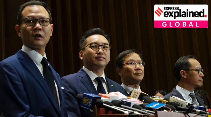 Explicado: Por que quase todos os legisladores pró-democracia de Hong Kong renunciaram