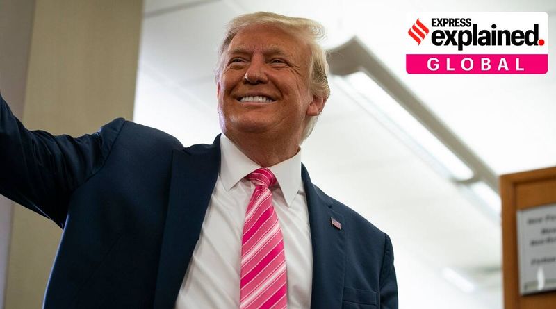 Trump, Trump Florida, votação da Flórida, Importância da Flórida, estado decisivo da Flórida, previsão da Flórida, votação de Trump Florida, Eleições dos EUA em 2020, Indian Express