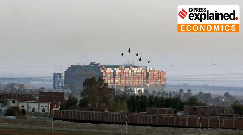 Explicado: Por que o preço do petróleo bruto da Índia pode subir após o bloqueio do Canal de Suez