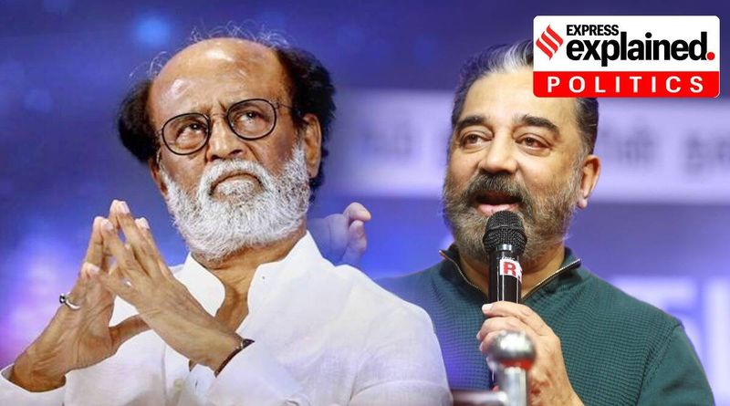 Explicado: Como uma aliança Kamal Haasan-Rajinikanth se sairia em Tamil Nadu?