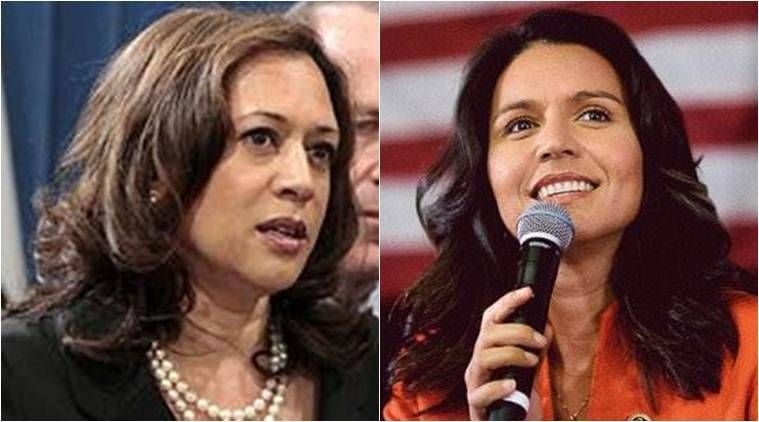 Explicado: Entre os candidatos à presidência dos EUA, duas mulheres com fortes ligações com a Índia