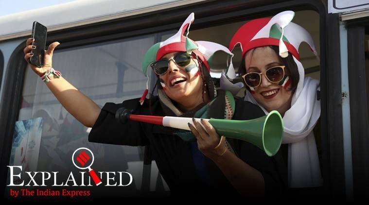 Explicado: A longa batalha das mulheres do Irã para entrar nos estádios