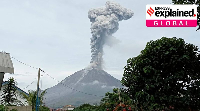 Explicado: a recente erupção vulcânica do Monte Sinabung, por que aconteceu e quem está em risco